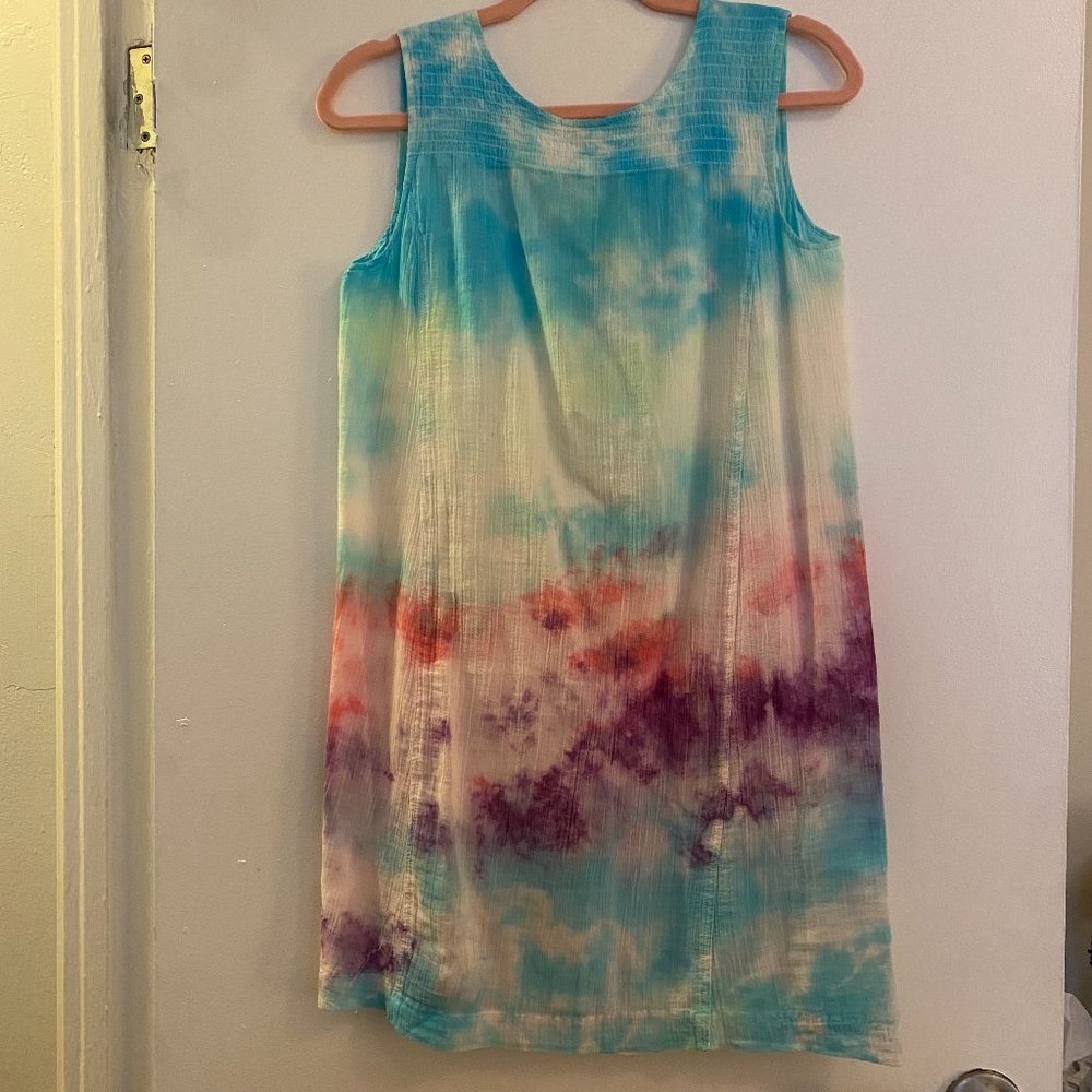 Levi's Tie Dye Mini Shift Dress